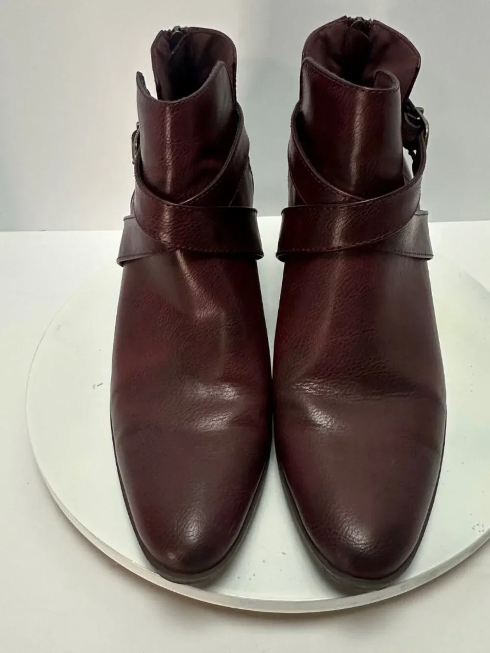 Frye and Co. Women's Pembrooke S 8.5 Mahogany Booties Preppy